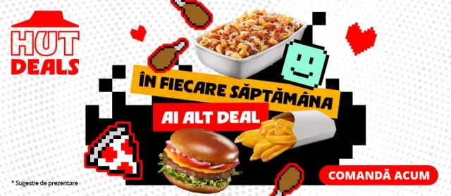 BookNoFees: 스낵바 – Pizza Hut Delivery – Bucharest – Pizza Hut Delivery, 사진 3