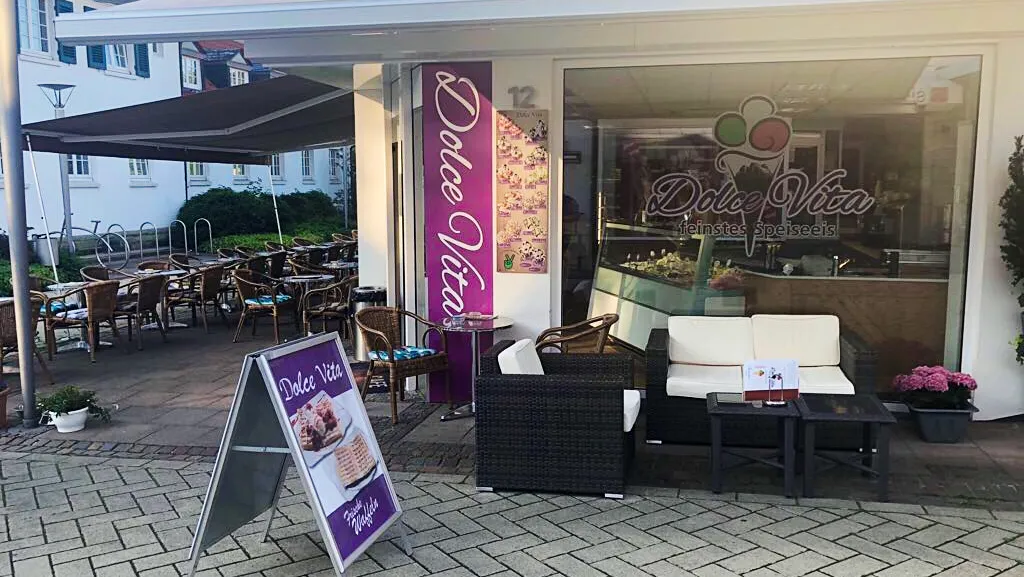 BookNoFees: 음식점 – Eiscafé Dolce Vita Bad Sassendorf – Bad Sassendorf – 아이스카페 돌체 비타 바트 자센도르프, 사진 1