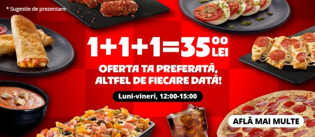 BookNoFees: 음식점 – Pizza Hut – Bucharest – Pizza Hut, 사진 2
