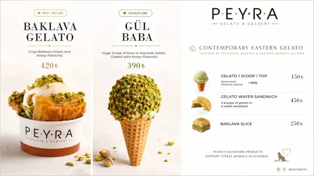 BookNoFees: 아이스크림 – Peyra Gelato – Istanbul – Peyra Gelato, 사진 3