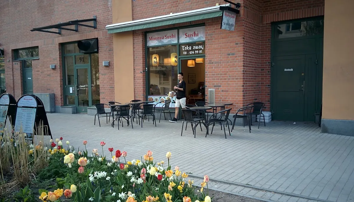 BookNoFees: 스낵바 – Moonya sushi – Stockholm – Moonya sushi, 사진 1