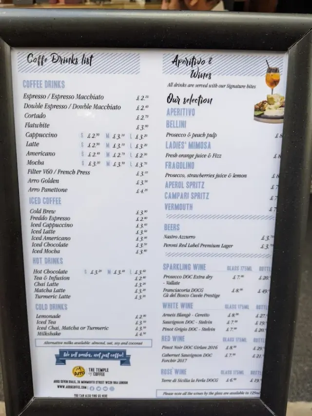 BookNoFees: 카페 – Arro Coffee - The Temple of Coffee – London – Arro Coffee - 커피의 성전, 사진 2