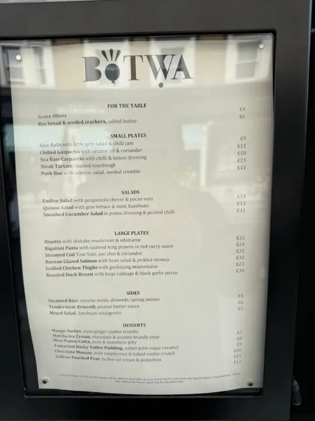 BookNoFees: 음식점 – Botwa restaurant Notting Hill – London – Botwa 레스토랑은 노팅힐에 있습니다., 사진 2